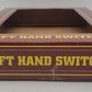 Bachmann 94351 G Left-Hand Manual Switch Turnout Steel Track EX/Box