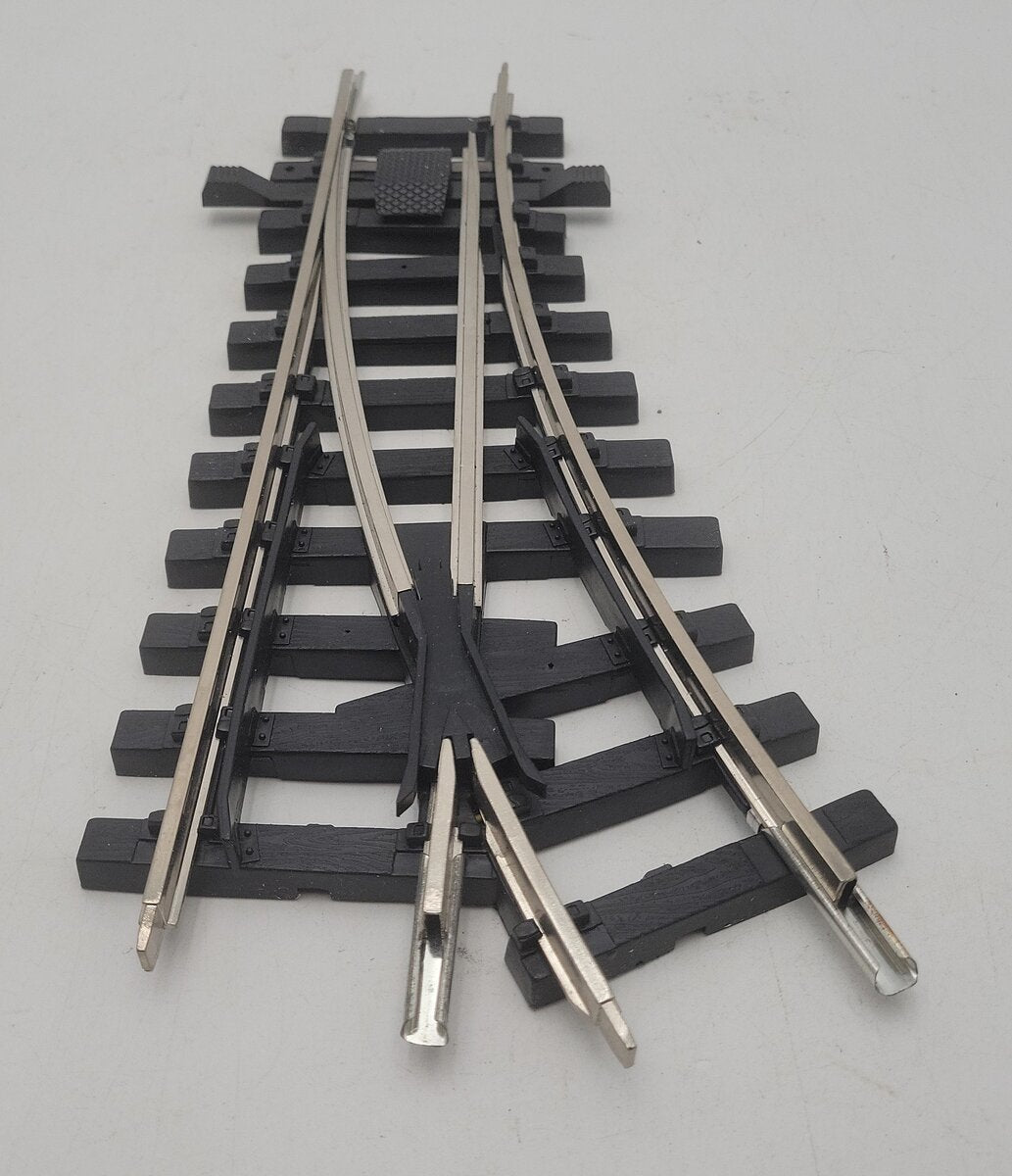 Bachmann 94351 G Left-Hand Manual Switch Turnout Steel Track EX/Box