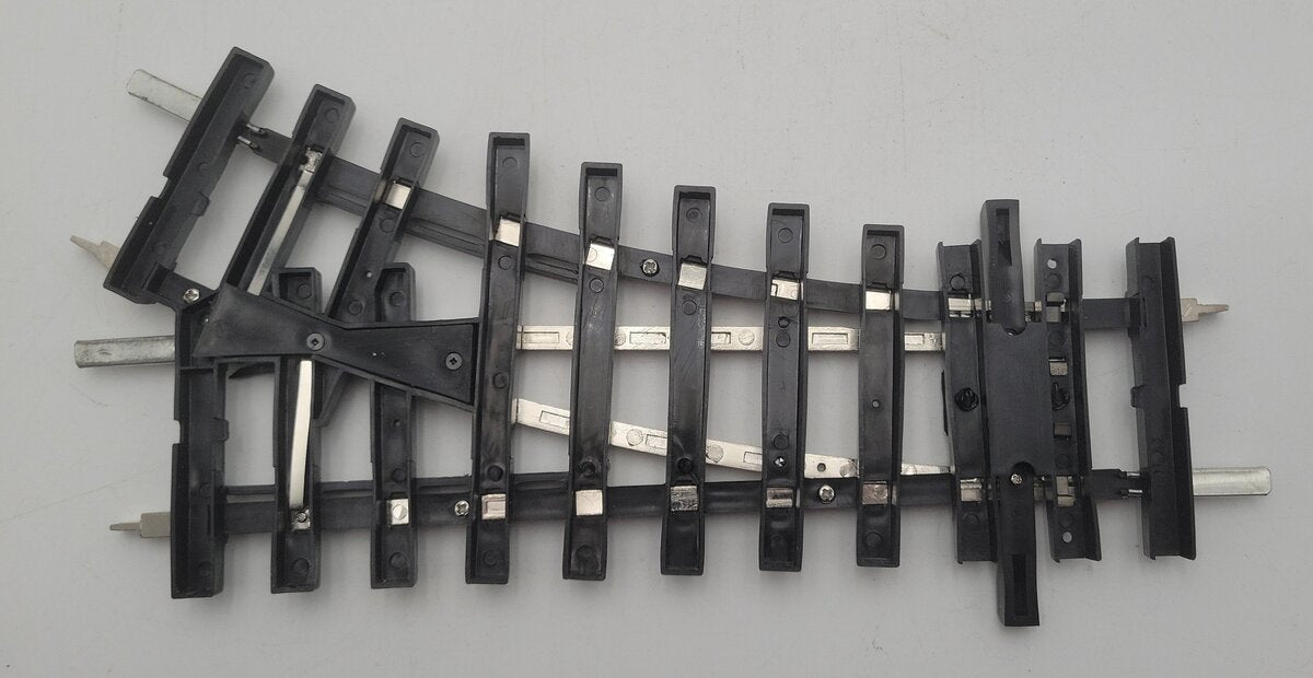 Bachmann 94351 G Left-Hand Manual Switch Turnout Steel Track EX/Box