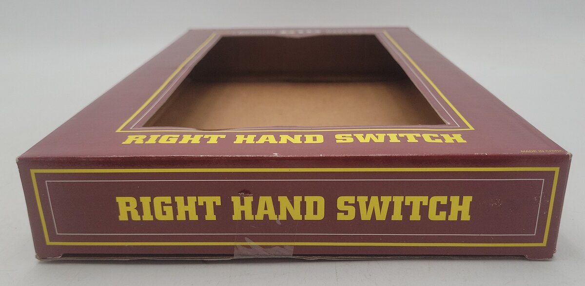 Bachmann 94352 G Right-Hand Manual Switch Turnout Steel Track EX/Box
