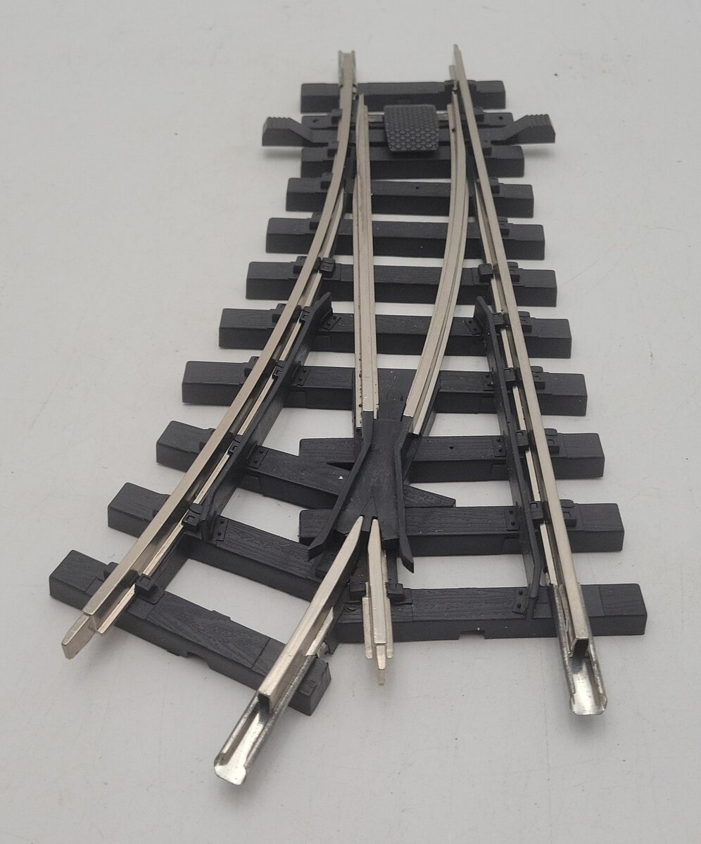 Bachmann 94352 G Right-Hand Manual Switch Turnout Steel Track EX/Box