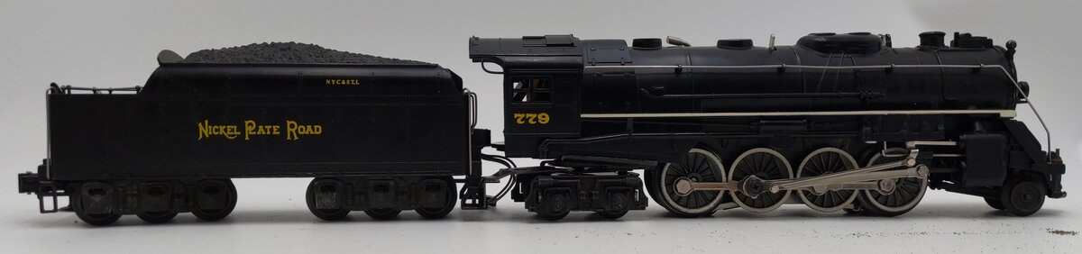 Lionel 6-8215 O Gauge Nickel Plate Road Berkshire 2-8-4 Steam Engine & Tender EX/Box