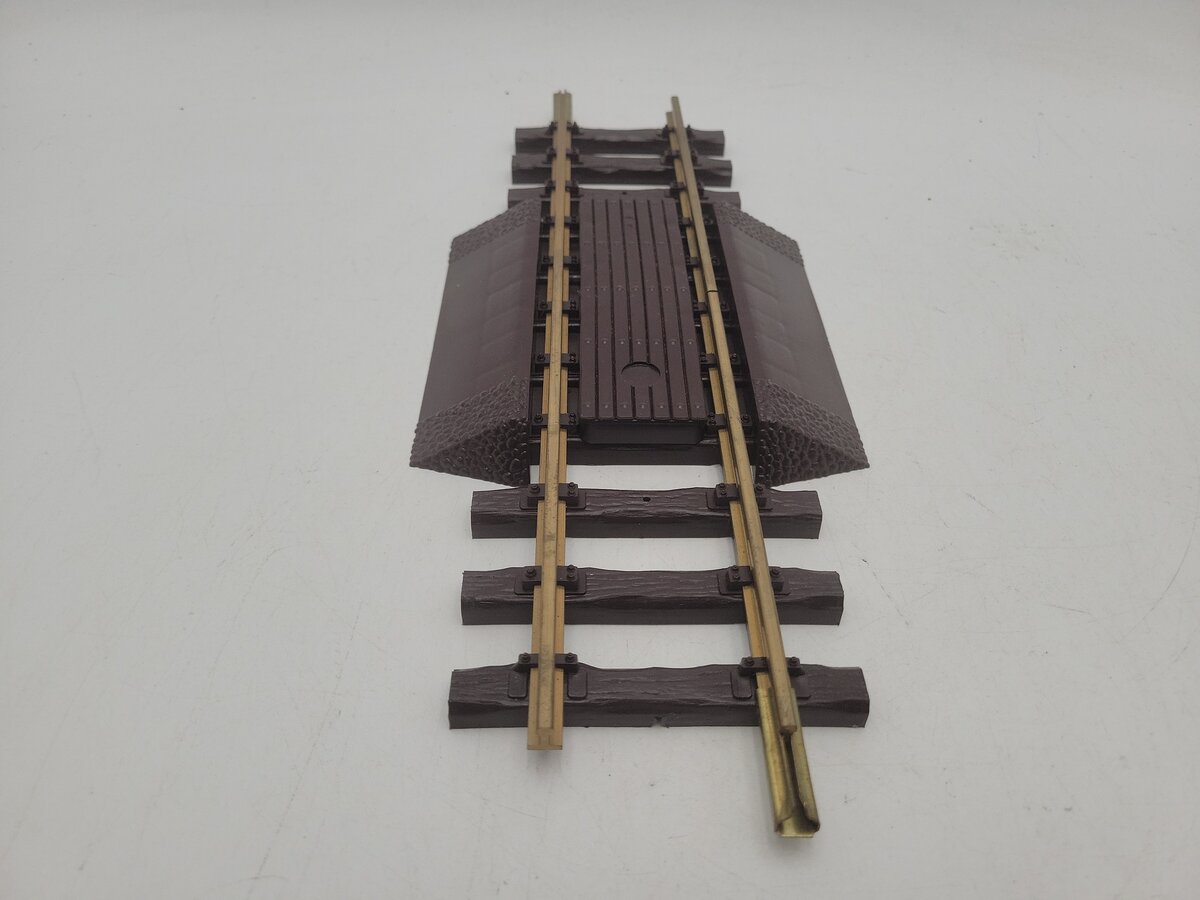 LGB 1000UW G Scale Brown Crossing Track EX/Box