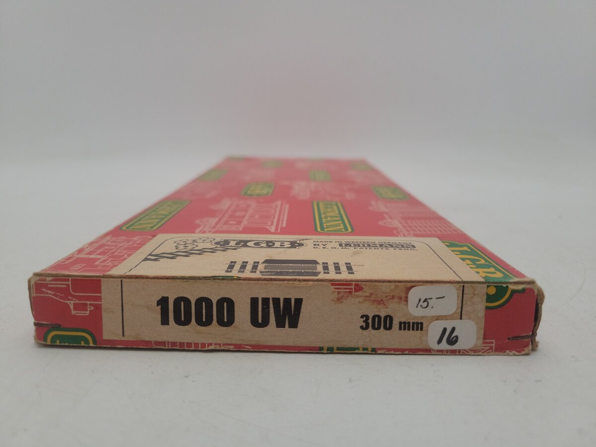 LGB 1000UW G Scale Brown Crossing Track EX/Box
