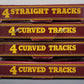 Bachmann G Scale Assorted Track Sections [16] EX/Box