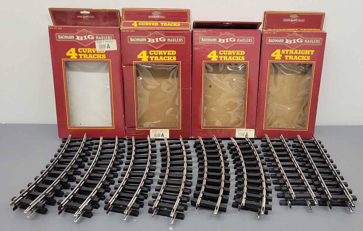 Bachmann G Scale Assorted Track Sections [16] EX/Box
