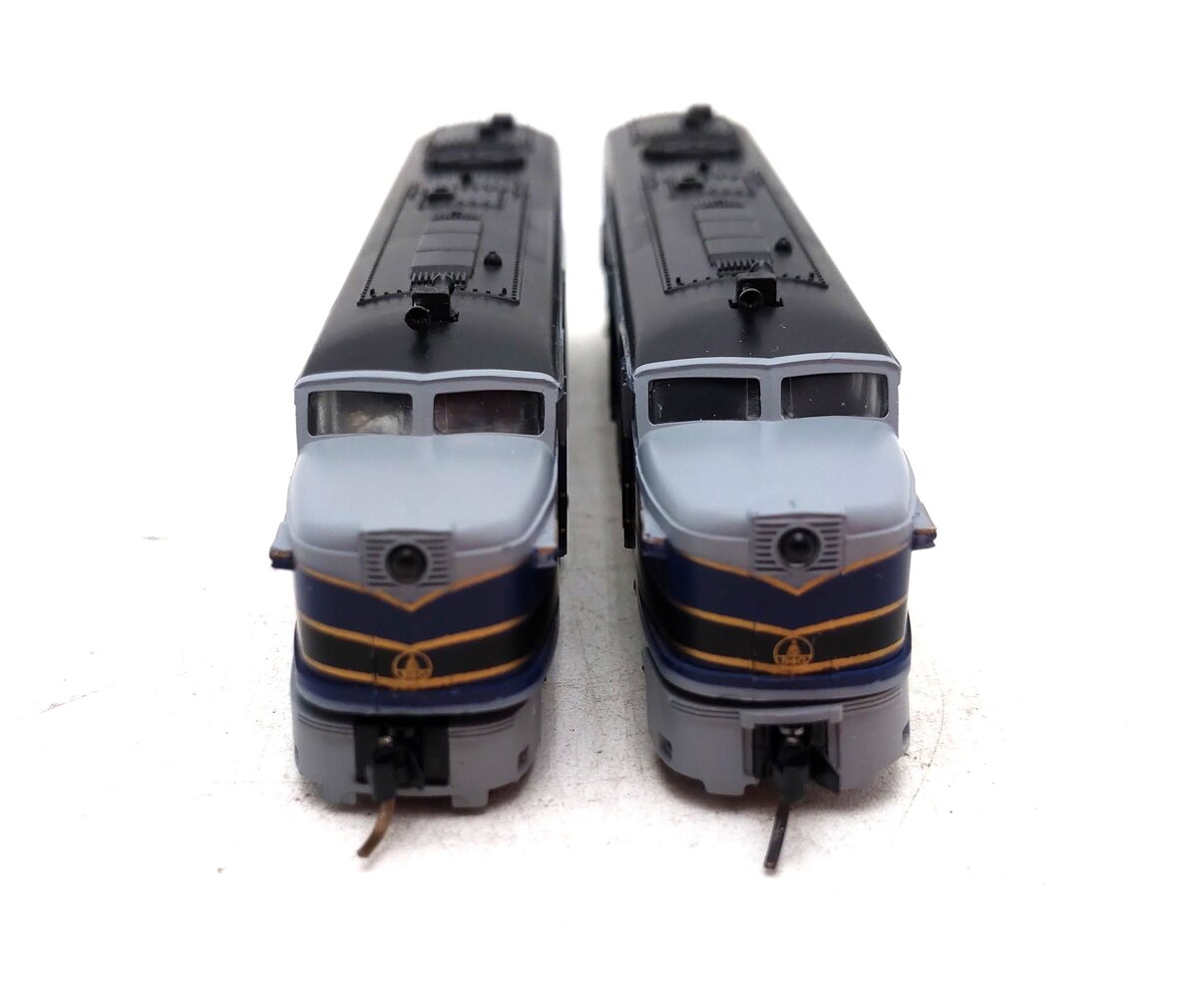 Con-Cor N Scale B&O Powered/Unpowered Diesel Locomotives #4041/#4044 LN