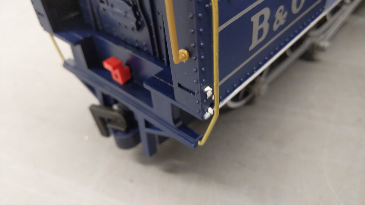 Bachmann 90016 G Scale Royal Blue Steam Train Set EX/Box