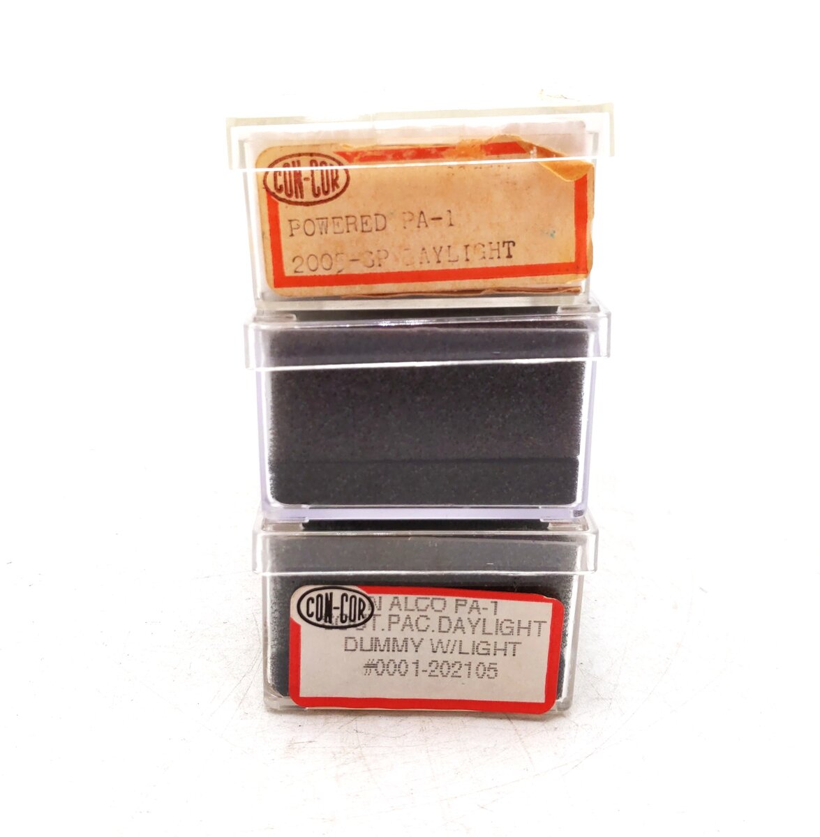 Con-Cor N Scale Southern Pacific A/B Unit Diesel & Dummy Locomotives [3] LN