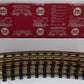 LGB 1100 G Scale 30 Degree Curved Track Sections (4) EX/Box
