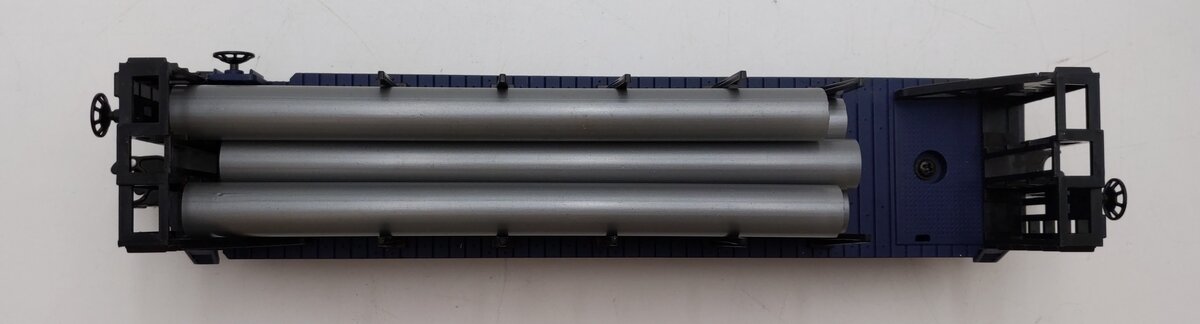 Lionel 6-26357 O Gauge CSX Flatcar w/Pipe Load #600514 LN/Box