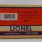 Lionel 6-26357 O Gauge CSX Flatcar w/Pipe Load #600514 LN/Box