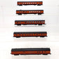 Con-Cor N Scale Southern Pacific Assorted Passenger Cars [5] LN