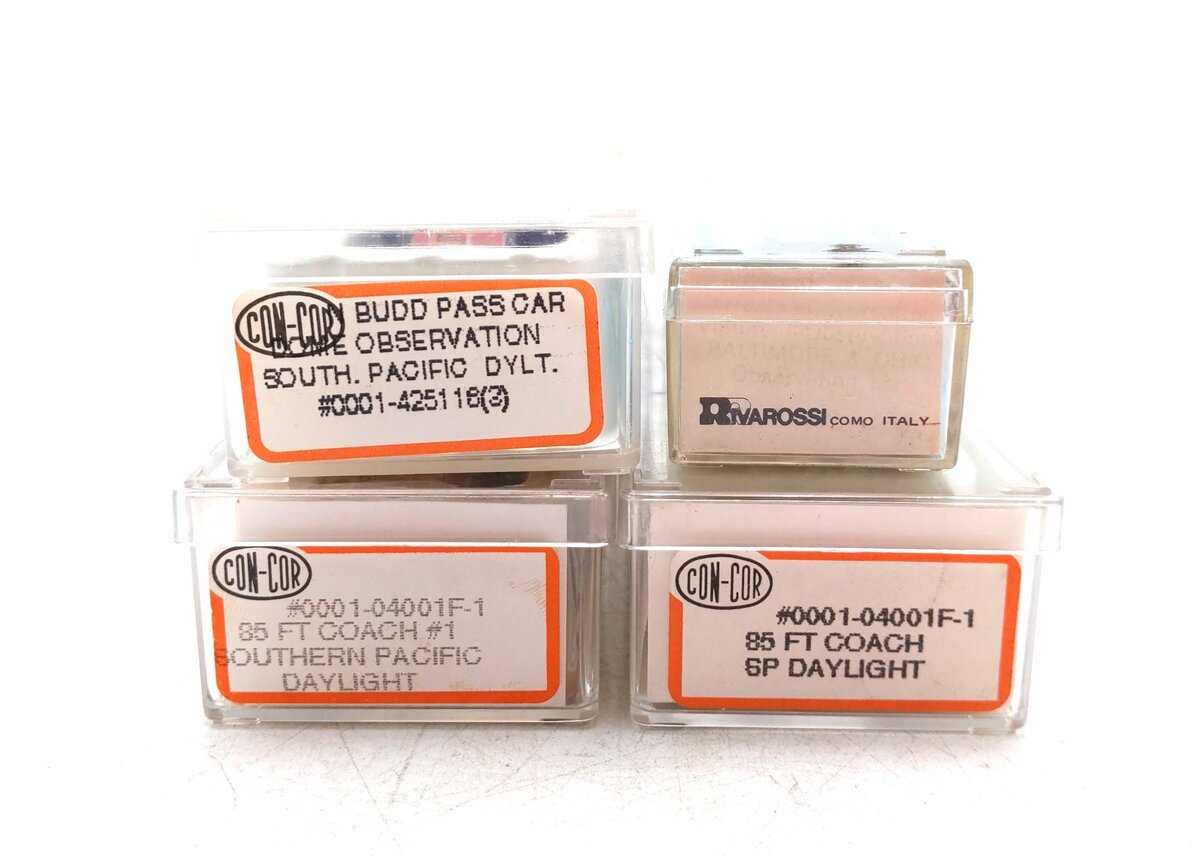 Con-Cor N Scale Assorted Passenger Cars [4] EX