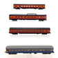 Con-Cor N Scale Assorted Passenger Cars [4] EX