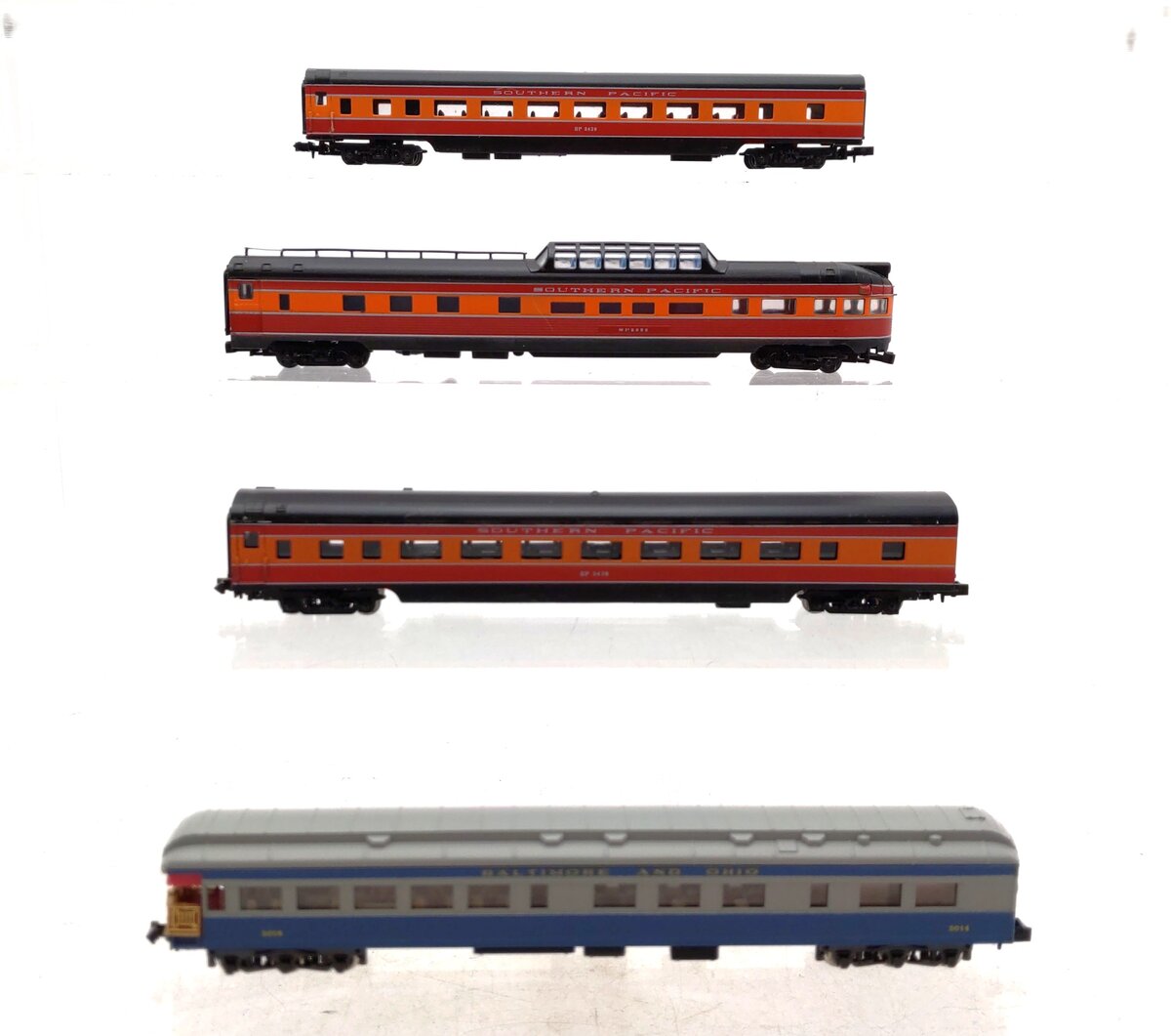 Con-Cor N Scale Assorted Passenger Cars [4] EX