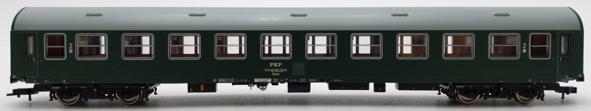 Roco HO Scale PKP Express Passenger Coach Car EX