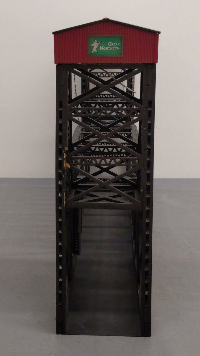Menards 2798486 O 30" Aerial Bridge w/Light VG