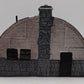 Menards 275-9121 O Scale Cripple Creek Sand & Gravel Quonset Hut EX
