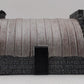 Menards 275-9121 O Scale Cripple Creek Sand & Gravel Quonset Hut EX