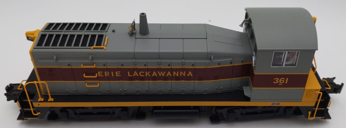 Atlas 6103-1 O Erie Lackawanna EMD SW8 Diesel Locomotive w/Sound #361 - 3 Rail EX/Box