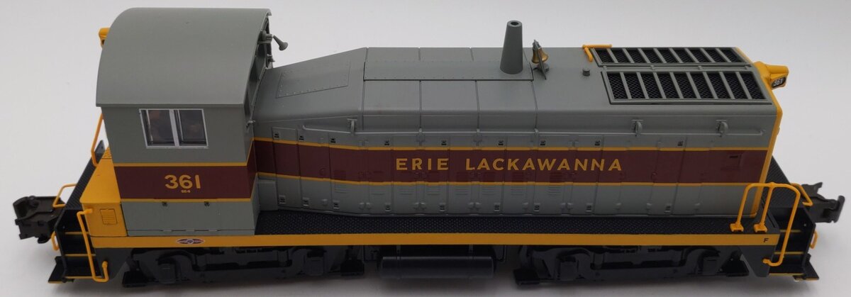 Atlas 6103-1 O Erie Lackawanna EMD SW8 Diesel Locomotive w/Sound #361 - 3 Rail EX/Box