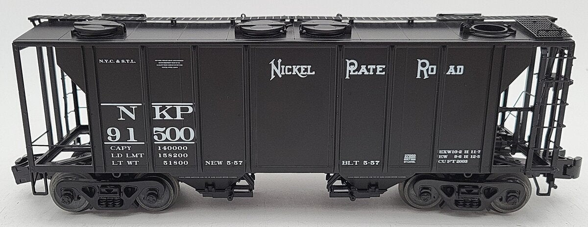 Lionel 6-27050 O Gauge Nickel Plate PS-2 Hopper #91500 VG
