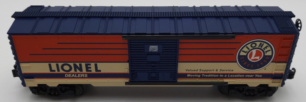 Lionel 6-29955 O Gauge 2008 Dealer's Appreciation Boxcar EX