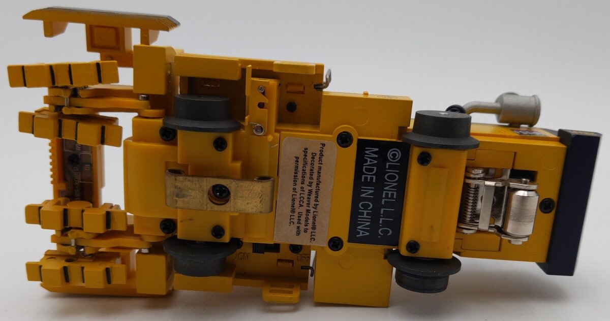 Lionel 6-18483 O Gauge Chesapeake and Ohio M of W Ballast Tamper EX