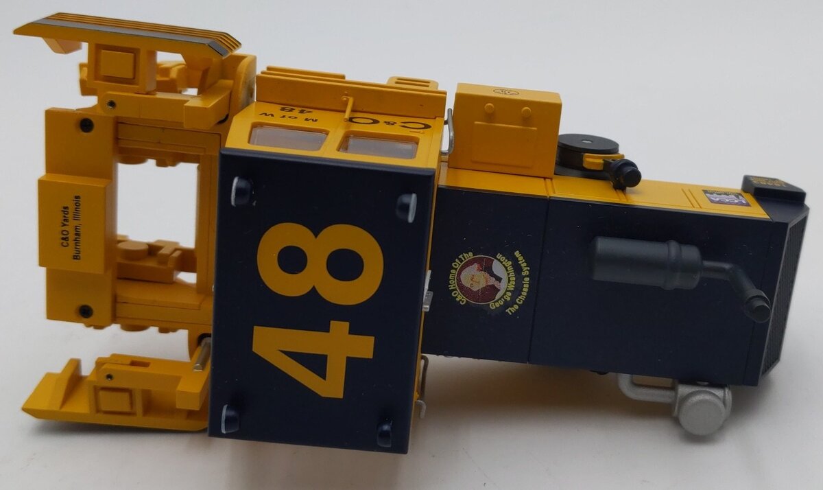 Lionel 6-18483 O Gauge Chesapeake and Ohio M of W Ballast Tamper EX