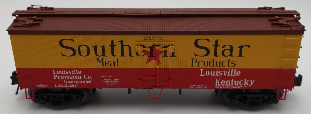 Atlas 8019-1 O Southern Star Woodside Refrigerator Car #207 (3Rail) EX