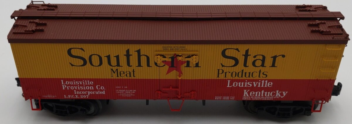 Atlas 8019-1 O Southern Star Woodside Refrigerator Car #207 (3Rail) EX