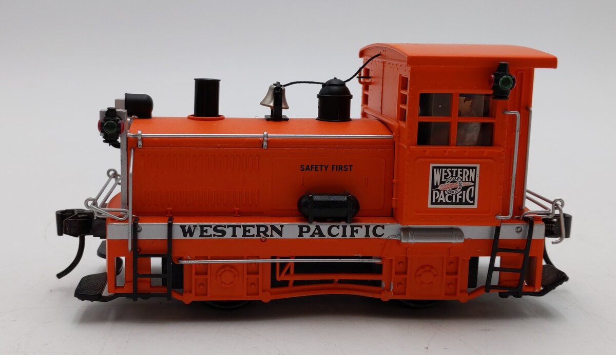 K-Line K2630-19 O Gauge Western Pacific Plymouth Switcher w/ Smoke VG