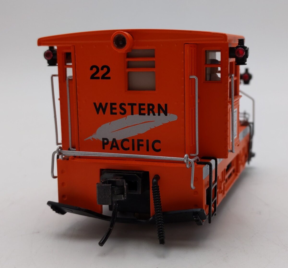 K-Line K2630-19 O Gauge Western Pacific Plymouth Switcher w/ Smoke VG