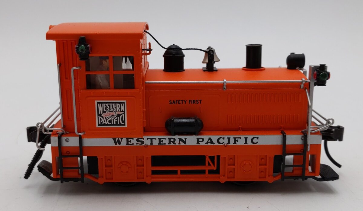 K-Line K2630-19 O Gauge Western Pacific Plymouth Switcher w/ Smoke VG