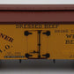 Atlas 8029-1 O Gauge Stegner 36' Reefer Car (3 Rail) EX