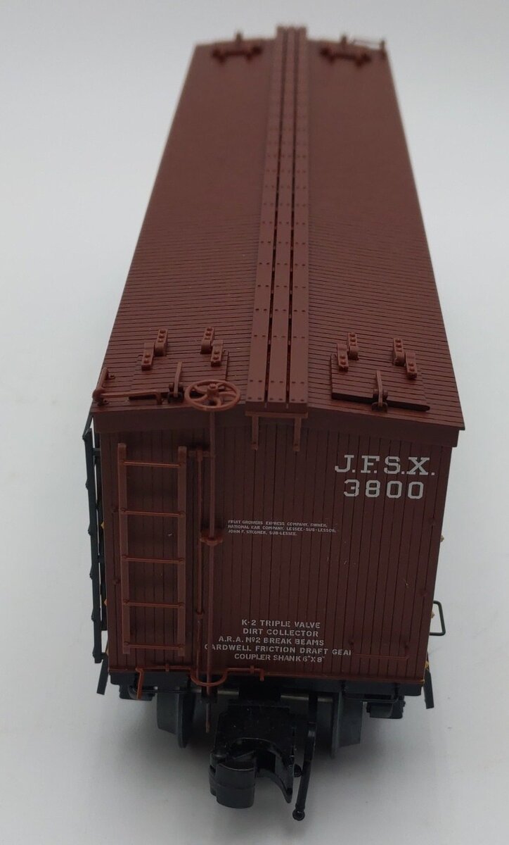 Atlas 8029-1 O Gauge Stegner 36' Reefer Car (3 Rail) EX