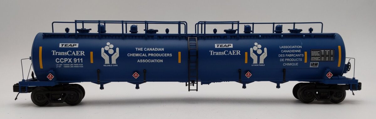 MTH 30-73453 O Teap TransCAER 33,000 Gallon Tank Car #911 VG