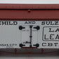 Atlas 3001435 O Schwarzschild & Sulzberger 36' Wood Reefer Car #1933 (3-Rail) LN