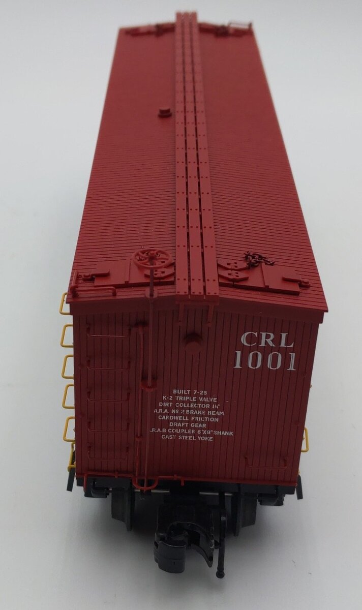 Atlas 8001-1 O Cudahy Puritan Refrigerator Car #1001 3-Rail LN