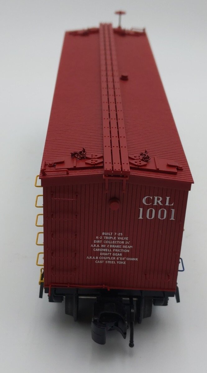 Atlas 8001-1 O Cudahy Puritan Refrigerator Car #1001 3-Rail LN