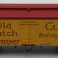 Atlas 8001-1 O Cudahy Puritan Refrigerator Car #1001 3-Rail LN