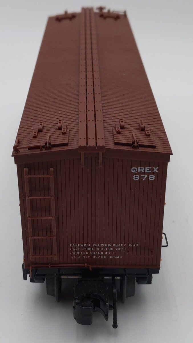Atlas 8009-1 O Gauge Krey's 36' Woodside Refrigerator Car #878 (3Rail) EX