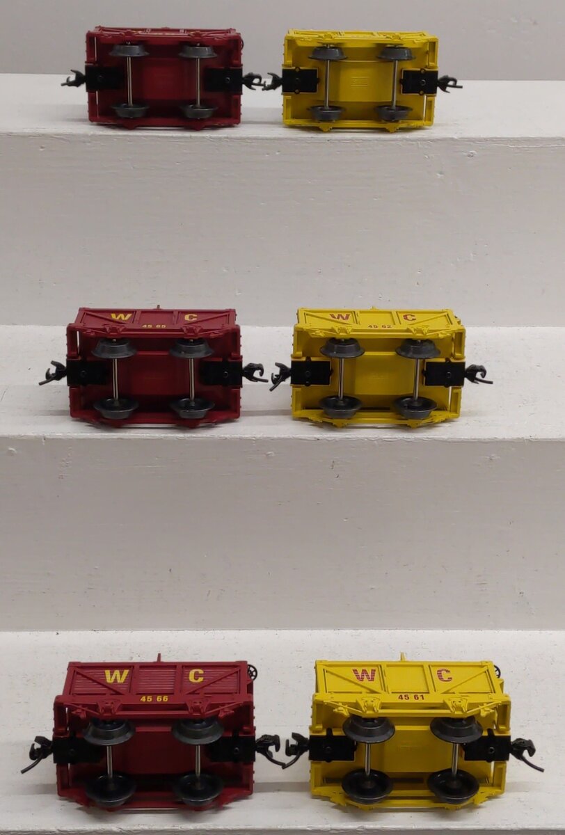 K-Line K1417 Wisconsin Central Plymouth O Gauge Ore Car Set LN