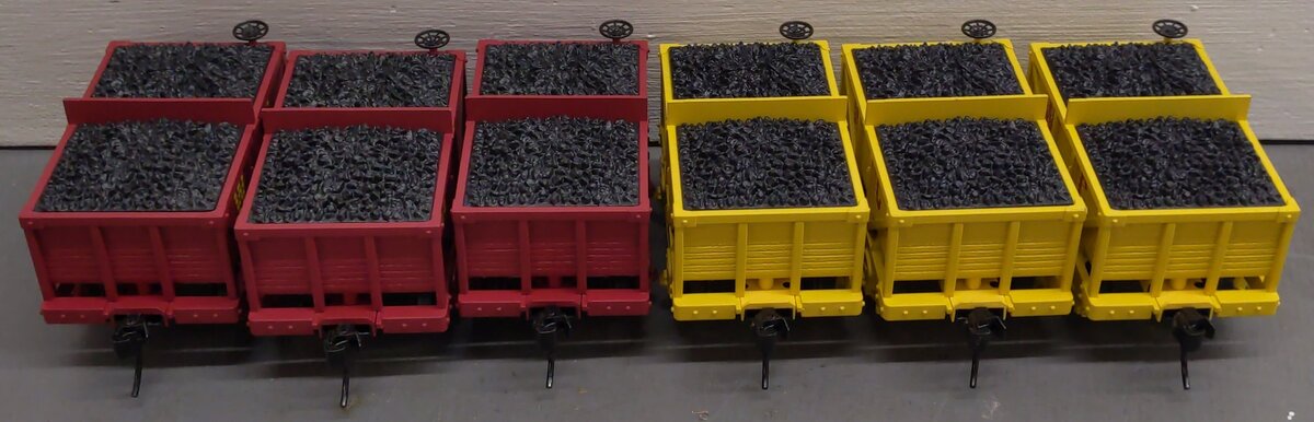 K-Line K1417 Wisconsin Central Plymouth O Gauge Ore Car Set LN