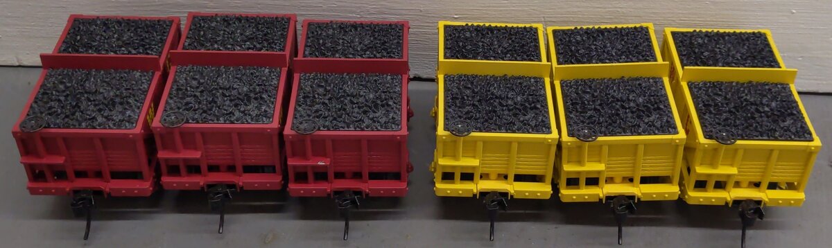 K-Line K1417 Wisconsin Central Plymouth O Gauge Ore Car Set LN