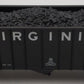 Lionel 6-17142 O Virginian 9300 Standard Coal Hopper #5261 EX