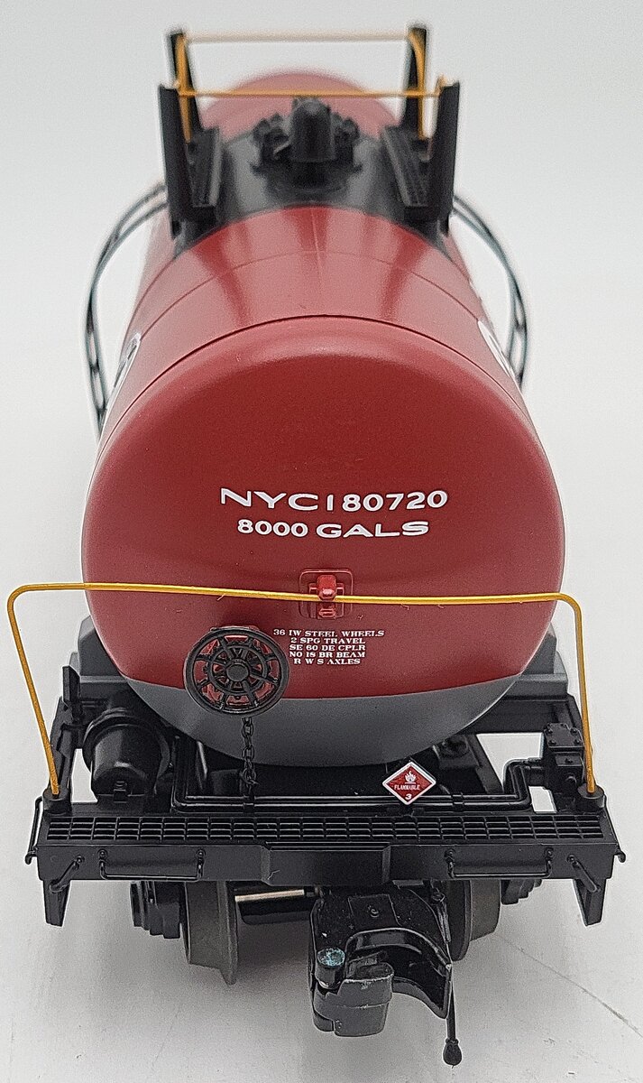 MTH 20-96158 O Gauge New York Central 8000 Gallon Tank #180720 EX