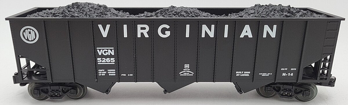 Lionel 6-17146 O Virginian Coal Hopper #5265 EX