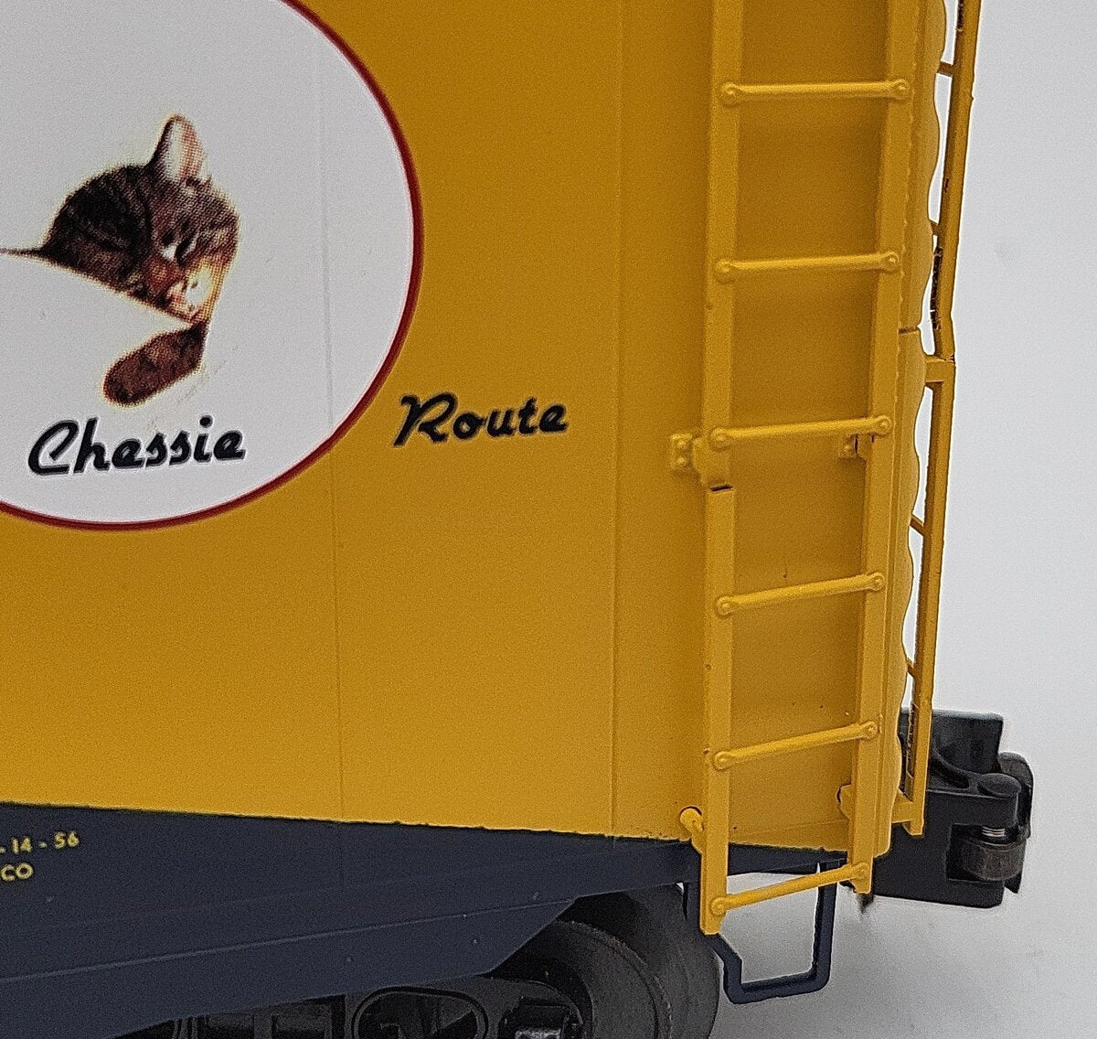 MTH 20-93584 O Chesapeake & Ohio 50' PS-1 Box Car w/Youngstown Door #21299 EX